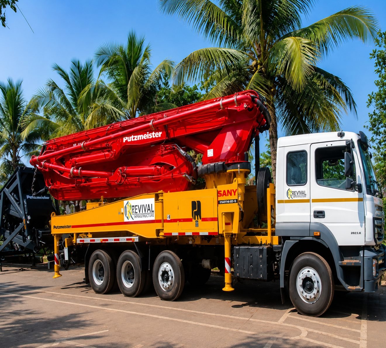 Concrete Boom Placer